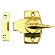 Prime Line 17573 Sliding Window Sash Lock- Brass Finish