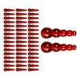 thumbnail image 1 of de cuentas de pesca apiladas, 50x, cuentas apiladas, piezas de pesca de agua dulce y salada Rojo Zulema Cuentas de pesca apiladas, 1 of 8