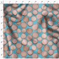 thumbnail image 4 of Soimoi Crepe Silk Fabric Shells Ocean Print Fabric by the Yard 42 Inch Wide, 4 of 6