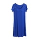 thumbnail image 2 of Camisón largo con tirantes para mujer, pijama de talla grande, vestido de casa para mujer, vestido de pijama corto con almohadilla para el pecho, estilo fino, camiseta sin mangas integrada, camisón de, 2 of 4