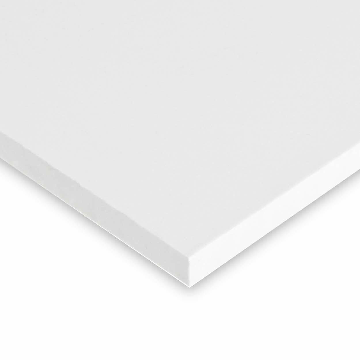 0.984 (1 inch) x 24" x 48", Expanded PVC Sheet, White