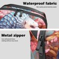 thumbnail image 4 of Pangolin Hard Drive Bags Travel Case Charging Cord Organizer - Oxford Cloth Waterproof Electronics Digital Accessories Pouch with Organizer Charger Station - 5.9x9.44x3.14 in, 4 of 6