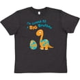 thumbnail image 3 of Inktastic I'm Gonna Be A Big Brother-dino Youth T-Shirt, 3 of 5
