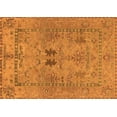 thumbnail image 1 of Ahgly Company Indoor Rectangle Abstract Orange Modern Area Rugs, 8' x 10', 1 of 4