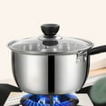 thumbnail image 4 of SHISUYAN Baby Food Cooking Pot Lid Design Household Nonstick Saucepan Kitchen Cooking Pot, 4 of 5