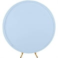 thumbnail image 4 of Round Arch Backdrop Cover 6ft/6.5ft/7.2ft Wrinkle Resistant Machine Washable For Wedding Birthday Baby Shower Decorations, 4 of 9