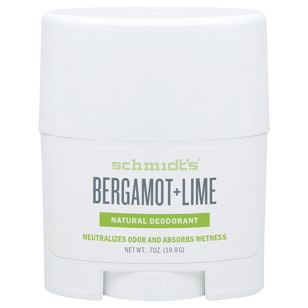 Schmidt's Deodorant Bergamot + Lime Deodorant Stick .7 oz