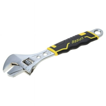 AOOOWER Monkey Wrench Large Opening 40mm 12 Inch Dual-use Monkey Wrench Hand Tool