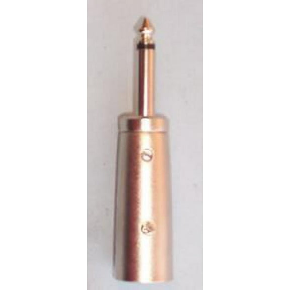 PRO SIGNAL - Adaptor, XLR to 6.35mm Jack