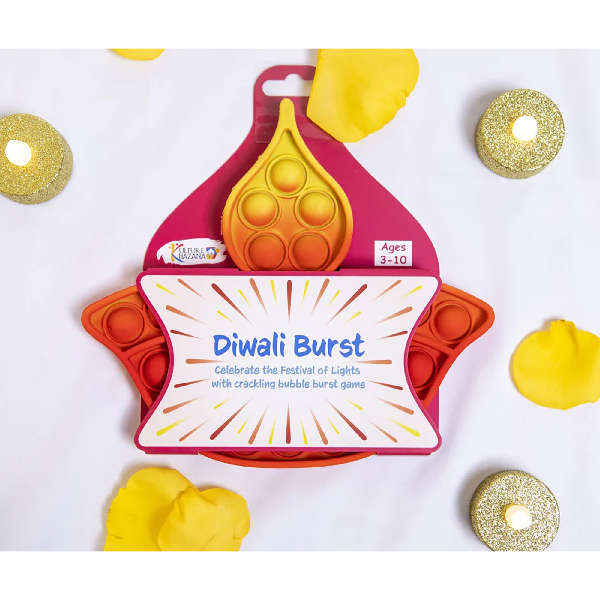 Diwali Burst Fidget Sensory Toy for Children, by Kulture Khazana