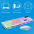 thumbnail image 5 of YOFOKO Gaming Keyboard and Mouse Wired 60 Percent Keyboard Portable Light Up Keyboard for Computer Laptop Typewriter Backlit Keyboard Gaming Accessories Cool Stuff Gifts for Teenage Boys Men Women, 5 of 6