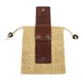 thumbnail image 1 of Bolsa de recolección de frutas Lona de cuero sintético para jardín Bolsa plegable Organizador de recolección de alimentos, Caqui Methold HA007923-04B, 1 of 6
