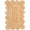 Natural, variant on Sivi 2 x 3 Feet Handmade Scallop Braided Jute Rug - Natural Jute Area Rug