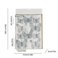 thumbnail image 3 of ​10-Pack Silver Glitter Butterfly Ornaments - Christmas Tree Decorations with Hollow-Out Design for Festive Home, Wreath, and Gift Packaging​​ Silver, 3 of 6