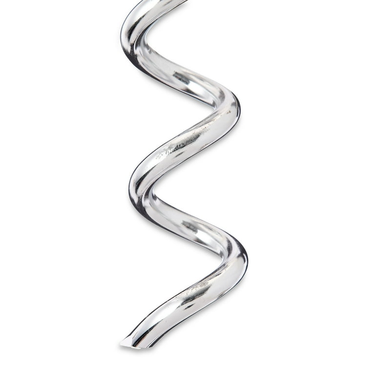 Spiral steel stake for dogs discount