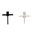 thumbnail image 4 of Limpiaparabrisas portátil Wosthever para baño raspador de pared para azulejos de vidrio negro, 4 of 6