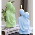 thumbnail image 2 of Molde de silicona para velas de parejas, molde de resina para amantes de los besos, molde de silicona para escultura humana artística, molde de fundición epoxi para adorno del hogar, jabón, chocolate TUNC Sencillez, 2 of 5