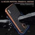 thumbnail image 5 of For iPhone 16 Pro Max Case, Stylish Crocodile Pattern Drop Protection Shockproof Premium PU Leather Anti-Fingerprint Rugged Slim Fit Anti-Slip Case Cover for Apple iPhone 16 Pro Max, Black, 5 of 8
