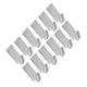 thumbnail image 3 of 12pcs adhesiva acero inoxidable Toalla toalla ganchos Bastidores ganchos de pared para cocina cuarto de baño, 3 of 8