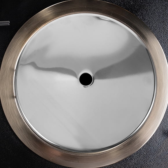 AURARMLET Adaptador De Cocina Para Inducción Fabricado En Acero Inoxidable Plata
