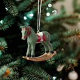 thumbnail image 5 of vnanda Vintage-inspired Holiday Decorations Vintage Christmas Ornaments Retro Christmas Pendant Horse Resin Hanging Ornament for Tree Merry Christmas Home, 5 of 8