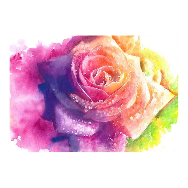 segolike DIY 5D Painting Diamond Embroidery Rhinestone Rhinestone Kit Painting Diamond 5D 40x30cm Flower