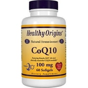 Healthy Origins CoQ10 100mg, 60 Ct