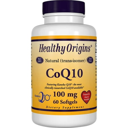 Healthy Origins CoQ10 100mg, 60 Ct