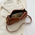 thumbnail image 2 of Bolso de hombro de cuero de PU para damas Bolso de teléfono con estilo informal para ir de compras, 2 of 9