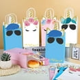 thumbnail image 4 of 24PCS Unicorn Party Favor Bags Rainbow Unicorn Birthday Party Disposable Treat Bags with Handles Gift Bag for Girls and Boys Birthday Baby Shower Decorations Supplies, 4 of 5