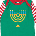 thumbnail image 4 of Inktastic Hanukkah Chanukah Menorah Boys or Girls Long Sleeve Baby Bodysuit, 4 of 5