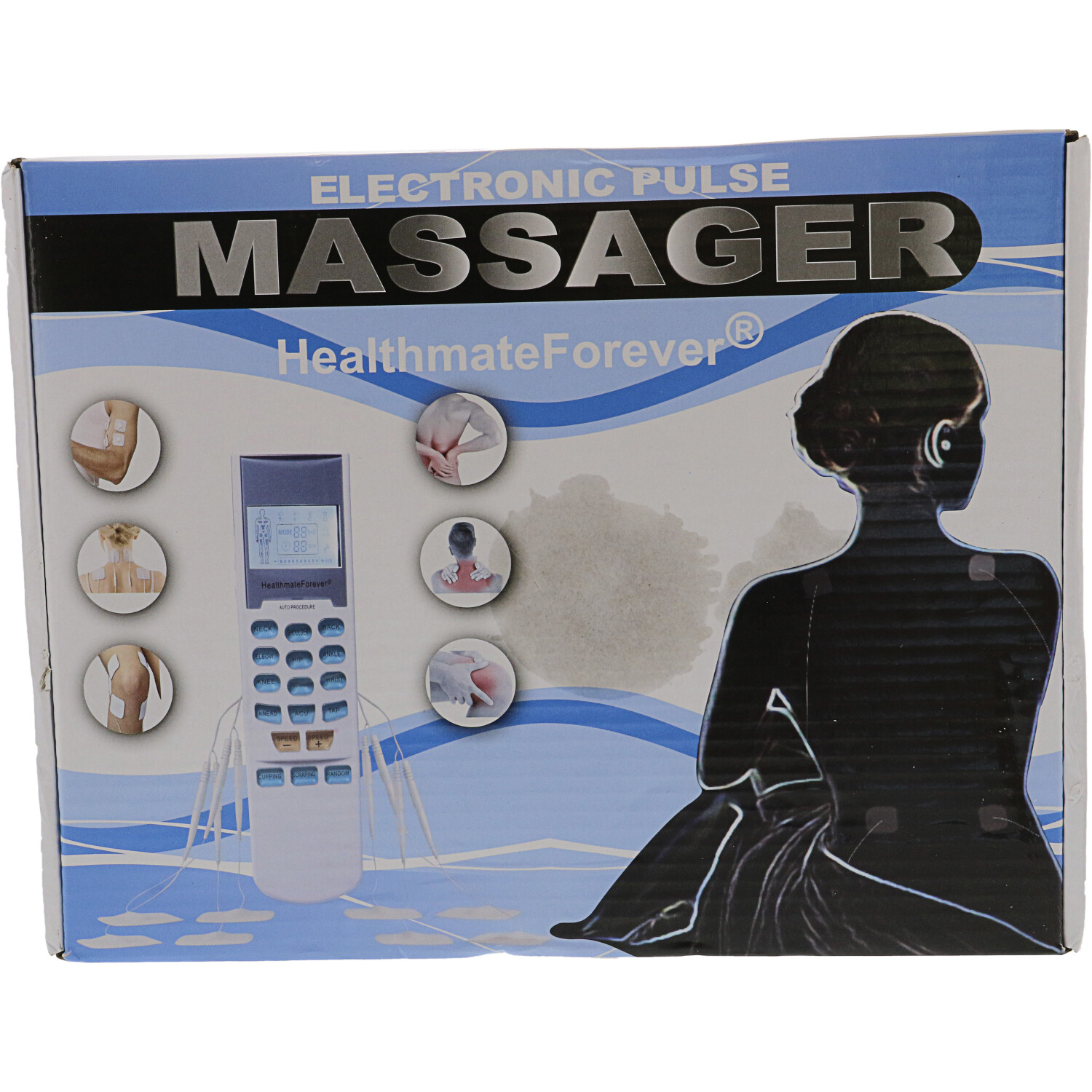 Healthmateforever Electronic Pulse Massager Handheld YK15AB Walmart