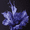 Floral, variant on Blue and Gold Floral Canvas Print, Perfect for Living Room, Bedroom, Dining Room, Office, Hotel Decor