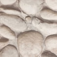 thumbnail image 6 of Cream Stone Embossed Wallpaper, Tile Wallcovering Roll: 41.7”W x 614”H- 177.80 sq ft, 6 of 6