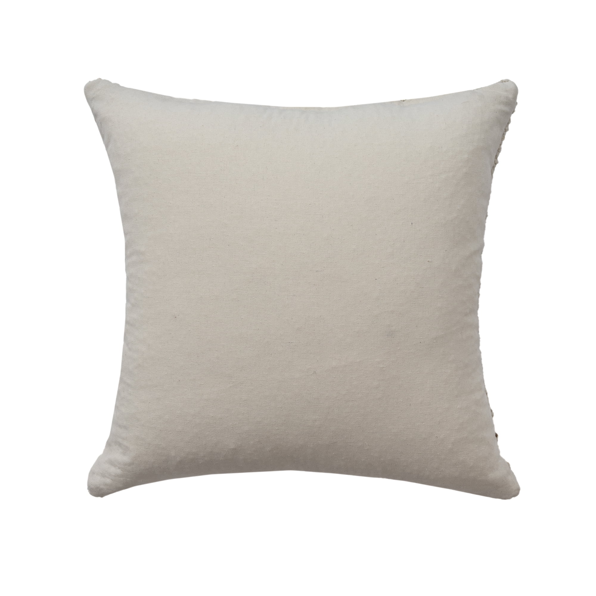 Harlow Hill Tulsa 22" x 22" Ivory/Green Striped Wool Blend Adult Decorative Throw Pillow Cover