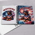 thumbnail image 4 of Rottweiler Patriotic Welcome for 4Th of July Independence Day Spiral Bound Journal Rottie Dog Lover Gifts Idea 5x7in Spiral Notebook - 00010, 4 of 5