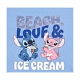 thumbnail image 3 of Playera Lilo y Stitch Para Niña Manga Corta Estampado Talla Talla 10 Azul, 3 of 5