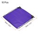 thumbnail image 2 of Bolsa de cuerda de nylon Uxcell 42x34cm, mochila de almacenamiento a granel, saco morado 10 piezas, 2 of 5