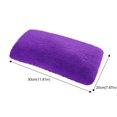 thumbnail image 5 of Universal Car Armrest Cover Soft Fluffy Center Console Elbow Cushion Anti- Elastic Strap Armrest Box Protector Pad for Car SUV Truck Interior Decor, 5 of 5