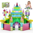thumbnail image 3 of TOY Life 40pcs Diamond Magnetic Tiles for Toddlers 3-5 Magnetic Blocks for Kids Ages 4-8 STEM Magnet Blocks Magnet Tiles Magnetic Building Tiles Building Blocks Kids Games for Boy Girl, 3 of 9