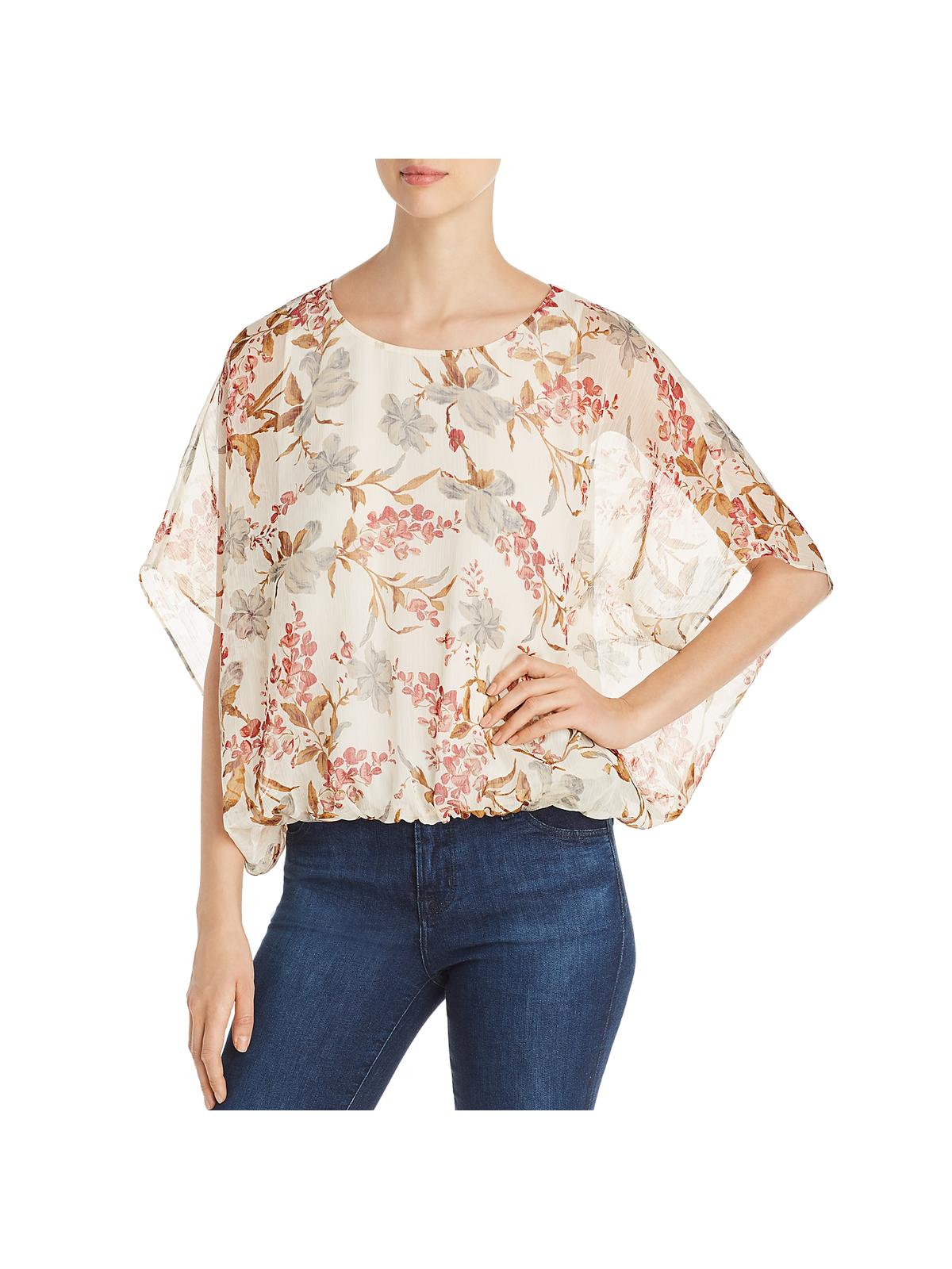 vince camuto floral print top