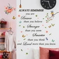 thumbnail image 4 of Farcauo Inspirational Wall Decor Wall Decals Peel and Stick Motivational Office Wall Decor Positive Affirmations Home Wall Decor Living Room Quotes Wall Stickers & Murals Vinyl Wall Murals, 4 of 5