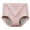 Pink, variant on Women's Mid-High Waist Solid Pocket Anti-Leakage Elastic Close-Fitting Physiological Underwear Womens Clothes Period Underwear Panties for Women Womens Underwear,Blue,L