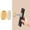 Yellow, variant on Magnetic Remote Control Mother - Child Buckle Hook, Snap - On Latching System With Strong Magnet For Wall Desk Storage, Single Pack For Small Item Organization Like Remotes Keys