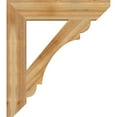 thumbnail image 3 of Ekena Millwork 6"W x 32"D x 36"H Olympic Slat Rough Sawn Bracket, Western Red Cedar, 3 of 4