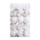 thumbnail image 1 of Juego de adornos navideños de 60 mm/2,36 pulgadas, 30 piezas de adornos navideños transparentes, bolas decorativas inastillables para decoraciones de adornos de árbol de Navidad, bolas de cristal, 1 of 5