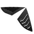 thumbnail image 1 of Side Window Vent Louvers,2pcs Gloss Black Rear Side Window Louver Side Window Louvers Trim Ultra Responsive, 1 of 14