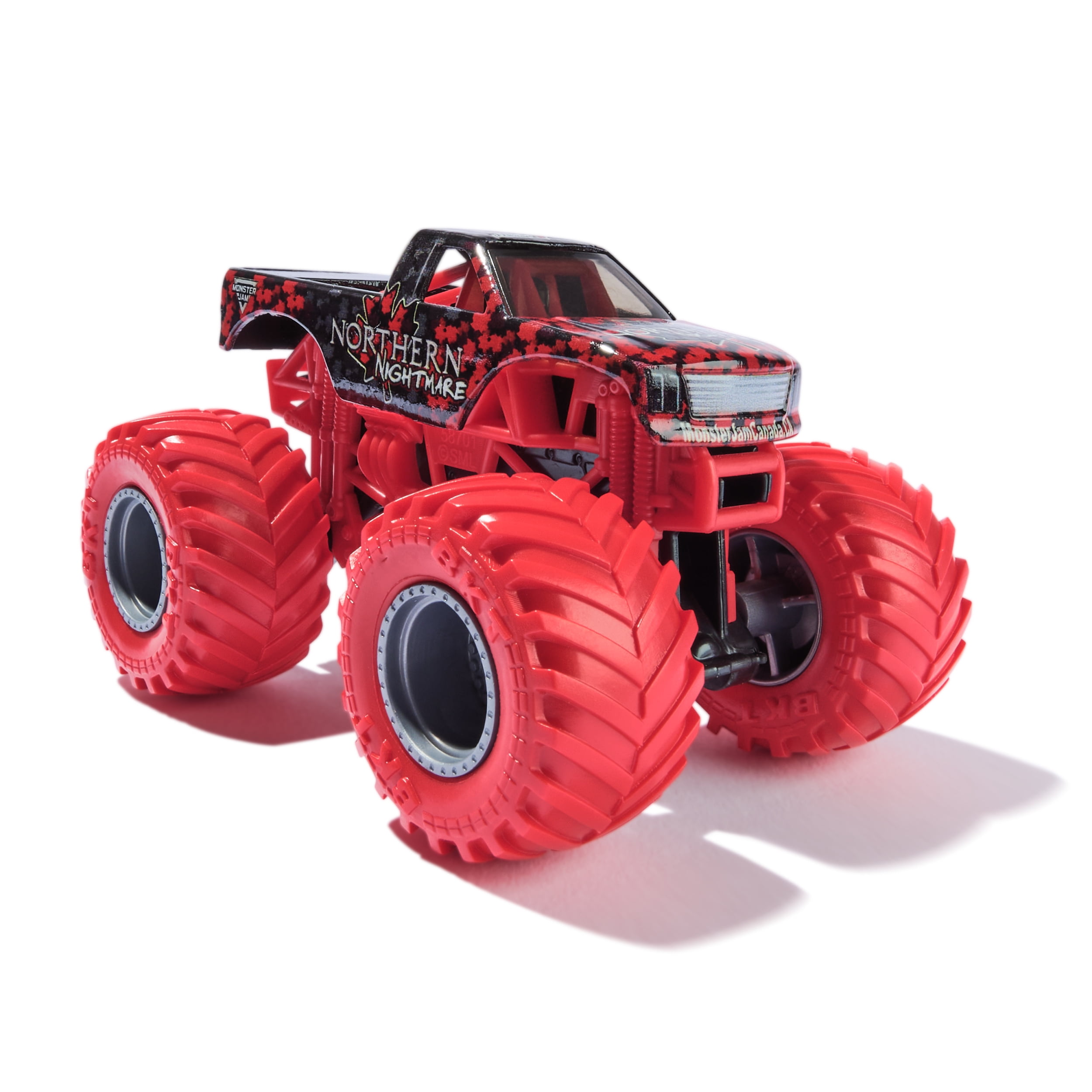 Monster Jam, Official Knightmare Vs. Northern Nightmare Die-Cast Monster Trucks, 1:64 Scale, Kids Toys for Boys Ages 3 and up