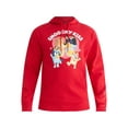 thumbnail image 5 of Bluey Men's Valentine's Day True Love Graphic Hoodie with Long Sleeves, Sizes S-3XL, 5 of 5