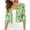 Black01, variant on Women's Shrugs Cardigan Floral Print Open Front 3/4 Sleeve Crew Neck Summer Casual Boleros S